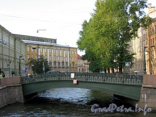 Демидов мост через канал Грибоедова. Фото август 2009 г.