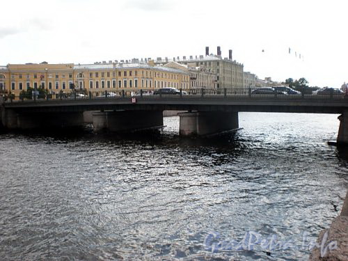 Семеновский мост через реку Фонтанку. Фото июль 2009 г.
