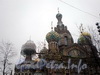 Наб. канала Грибоедова, д. 2, лит. А. Спас-на-Крови. Работы на одном из куполов храма. Фото октябрь 2009 г.