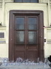 Дворцовая наб., д. 22. Дверь главного входа. Фото июнь 2010 г.