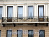 Наб. Кутузова, д. 4. Балкон. Фото сентябрь 2010 г.