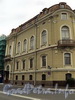 Наб. Кутузова, д. 22 / Гагаринская ул., д. 2. Фасад по набережной. Фото сентябрь 2010 г.