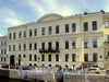 Наб. реки Мойки, д. 16. Особнякжадимировских (Н. Е. Демидовой). Фасад здания. Фото июнь 2010 г.
