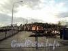 Огороженный технологический участок на Выборгской набережной в районе Кантемировского моста. Фото сентябрь 2011 г.