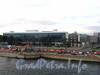 Выборгская наб., д. 61. Вид с Кантемировского моста. Фото сентябрь 2011 г.