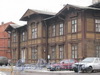 Наб. Обводного канала, дом 116 корпус 2. Общий вид жилого дома со стороны Варшавского проезда (фасад здания). Фото март 2012 г.