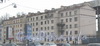 Набережная Обводного канала, дом 118б литера Б. Расселённое,но не разрушенное здание. Вид с Варшавского моста. Фото март 2012 г.