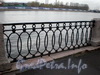 Набережная Адмирала Макарова. Фрагмент ограды набережной. Октябрь 2008 г.