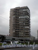 Октябрьская наб., д. 66. Общий вид здания по набережной. Фото октябрь 2008 г.