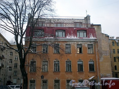 Наб. Мартынова, д. 10. Фасад по Кемской улице. Фото декабрь 2009 г.
