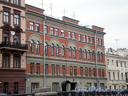 Наб. канала Грибоедова, д. 33. Дом Казанского благотворительного общества. Фасад здания. Фото апрель 2009 г.
