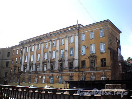 Наб. канала Грибоедова, д. 53. Фасад здания. Фото июль 2009 г.