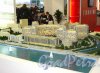Макет жилого комплекса «RIVERSIDE», представленный  SeltCity Development на XXVI Ярмарке Недвижимости в «Ленэкспо» 1-3 марта 2013 года. Фото 3 марта 2013 г.