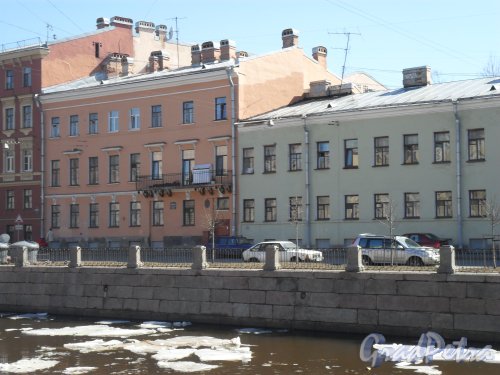 Набережная канала Грибоедова, дом 172. Фото 21 апреля 2013 г.