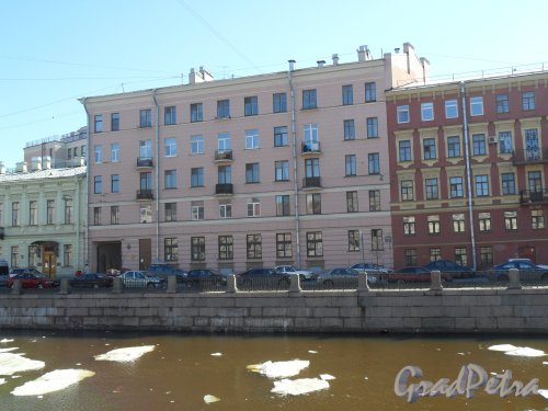 Набережная канала Грибоедова, дом 168. Фото 21 апреля 2013 г.