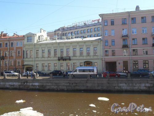 Набережная канала Грибоедова, дом 166. Фото 21 апреля 2013 г.