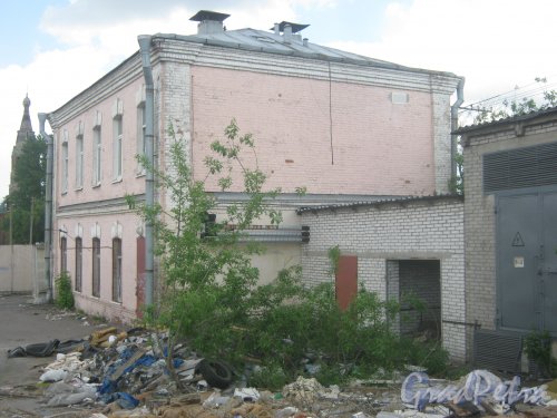 Наб. Обводного кан., дом 118. Общий вид здания с территории бывшего Варшавского вокзала. Фото 30 мая 2013 г.