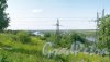 Лен. обл., Подпорожский р-н, г. Подпорожье. Вид в сторону города от высоковольтной линии с ГЭС. Фото 2002 г.
