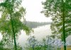 Лен. обл., Сланцевский р-н, г. Сланцы. Вид на реку Лугу. Фото 2002 г.