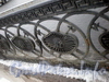 Фрагмент ограды Ново-Петергофского моста. Фото февраль 2010 г.