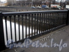 Фрагмент ограды Предтеченского моста. Фото ноябрь 2009 г.
