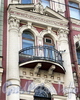 Фурштатская ул., д. 15. Решетка балкона. Фото май 2010 г.