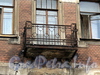 Малодетскосельский пр., д. 9. Решетка балкона. Фото май 2010 г.