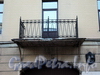 Галерная ул., д. 73. Решетка балкона. Фото июнь 2010 г.