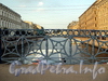 Ограда Синего моста через Мойку. Фото август 2010 г.