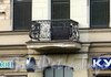 Кирочная ул., д. 52. Решетка балкона. Фото сентябрь 2010 г.