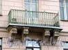 Кронверкский пр., д. 73. Балкон. Фото октябрь 2010 г.