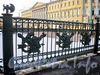 Фрагмент ограждения 2-го Садового моста. Фото март 2010 г.