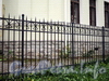 Санаторная аллея, д. 4. Фрагмент ограды. Фото сентябрь 2010 г.