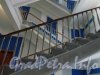 Ул. Комсомола, дом 41. Балясины центральной лестницы бизнес центра «Финляндский». Фото октябрь 2012 г.
