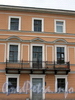 Пр. Римского-Корсакова, д. 63. Особняк Дангильштета. Балкон. Фото август 2009 г.