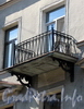 Гражданская ул., д. 7. Доходный дом В.Миронова. Балкон. Фото июль 2009 г.