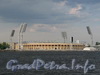Петровский остров, д. 2. Стадион «Петровский». Вид с Васильевского острова. Фото июль 2011 г.