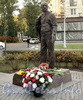 Памятник Г.А. Товстоногову в сквере Товстоногова. Фото октябрь 2010 г.