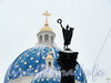 Колонна Славы у Троицкого собора. Фото февраль 2011 г.