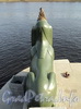 Сфинксы на гранитной пристани Малой Невки. Фото апрель 2011 г.