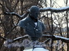 Памятник В. А. Жуковскому в Александровском саду. Фото февраль 2012 г.