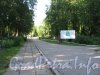 Кронштадтское кладбище. Центральная аллея (Центральные ворота). Вид со стороны входа. Фото 20 июля 2012 г.