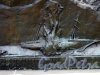 Памятник Адмиралу С.О. Макарову. ск. Л.В. Шервуд. 1913. Адрес: г. Кронштадт, Якорная пл. Фрагмент рельефа на пьедестале.