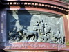Барельеф «Николай I на Сенной площади в 1831 году» на постаменте памятника Николаю I на Исаакиевской площади. Фото июль 2009 г.