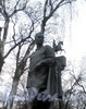 Памятник П. К. Клодту в саду Академии художеств. Фото ноябрь 2009 г.