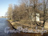 Лопухинский сад. Вид от Каменноостровского моста. Фото апрель 2011 г.