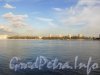 Вид на Заневский парк с левого берега Невы. Фото октябрь 2012 г.