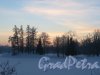 Екатерининский парк морозным зимним вечером. Фото январь 213 г.