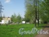 Парк (сад) Кирьяново. Вид в сторону Новоовсянниковской ул. Фото 18 мая 2013 г. 