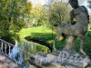 парк Павловский. Статуя старого Кентавра на Мосту Кентавров. Фото сентябрь 2005 г.